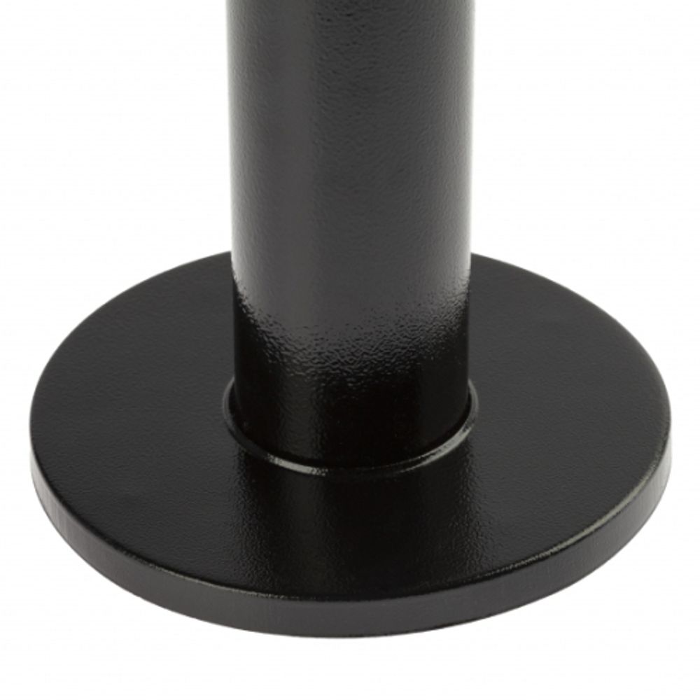 Опора металлическая ЭРА ОМ-2,0 для светильников НТУ черная h2000мм | Садово-парковые светильники