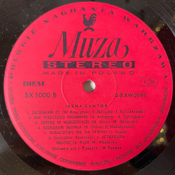 Винтажная виниловая пластинка LP Irena Santor Jubileusz (Польша 1973)