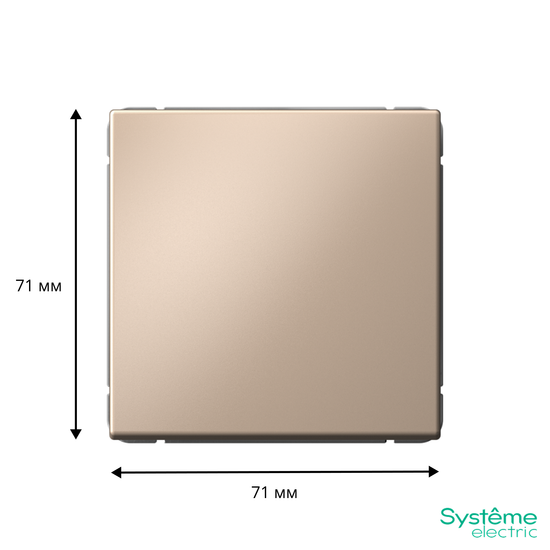 Переключатель перекрестный ArtGallery 10AX быстрозажим. клем. механизм песочн. SE GAL001271S
