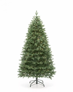 Искусственная елка Олимпия 120 см., 100% литая хвоя, теплых белых LED ламп, ЕлкиТорг (265120)