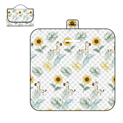 Покрывало для пикника "Сумочка", жирафы