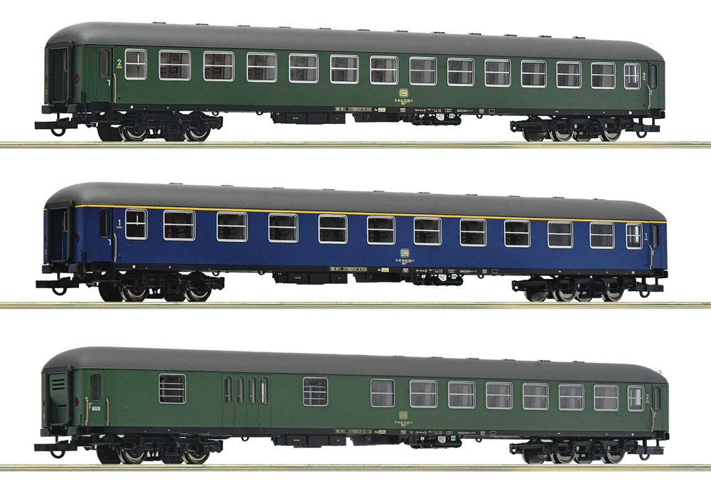 Набор из трех пассажирских вагонов Hispania-Express DB