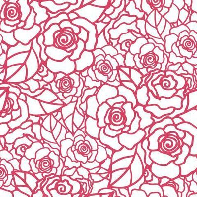 бесшовный фон с цветочным узором розы