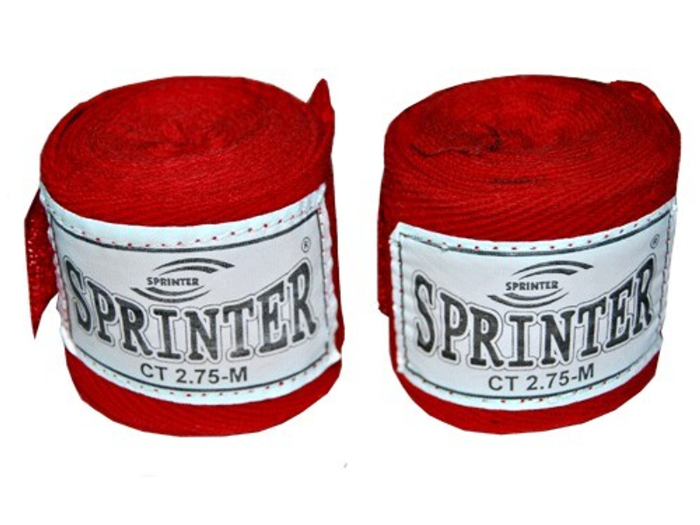 Бинты боксерские 2,75м, х/б, пара