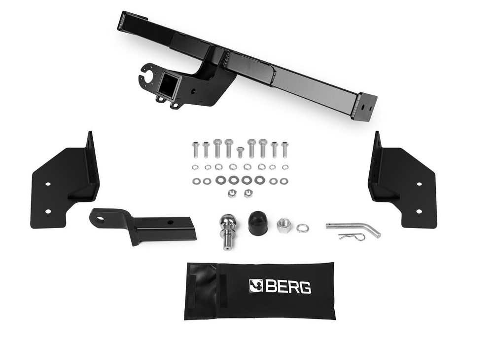 Фаркоп с элект. Smart, для Haval Jolion 2021-н.в., шар Е, 1500/75 кг, F.9412.002, Berg (паспорт, сертификат)