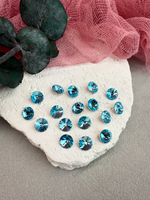 Риволь Rivoli 8 мм, Dark aquamarine
