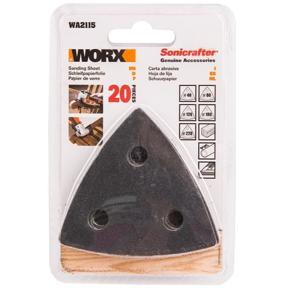 Шлифовальные листы Worx WA2115