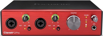 Focusrite Clarett+ 2Pre