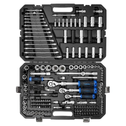Набор инструментов 216пр. 1/4'', 3/8'', 1/2''(6гр.) Forsage LIGHT F LIGHT-38841L DS