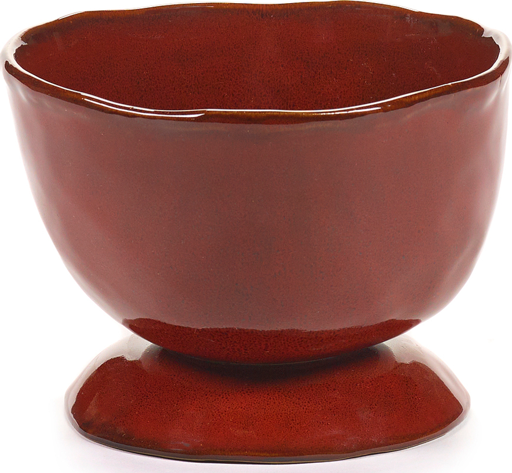 Салатник serax la m re, каменная керамика, красный · арт. fabr B5123021-317