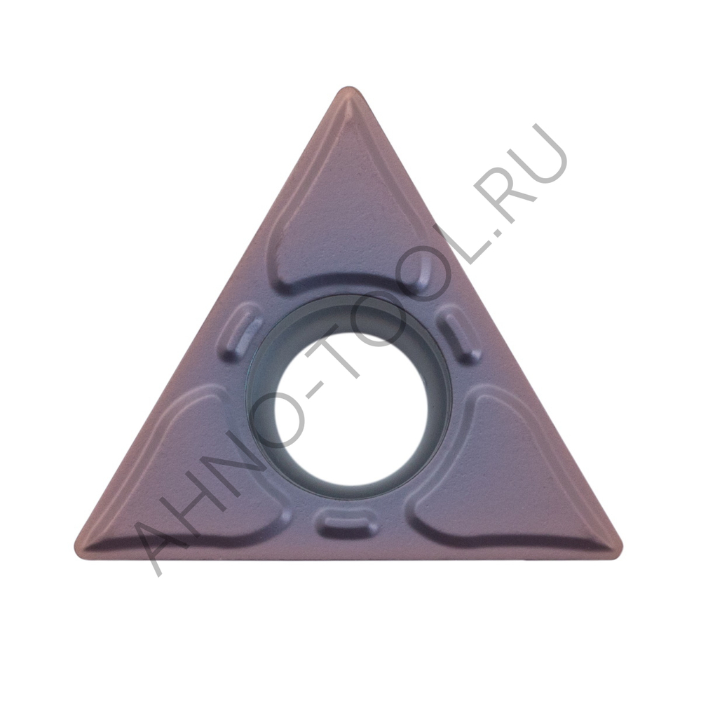 Пластина твердосплавная ISO TCMT16T304-MFA APM20B AHNO по жаропроч. и нерж.стали, получистовая
