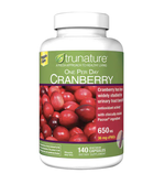 Trunature Pacran Cranberry 650 мг, 140 вегетарианских капсул