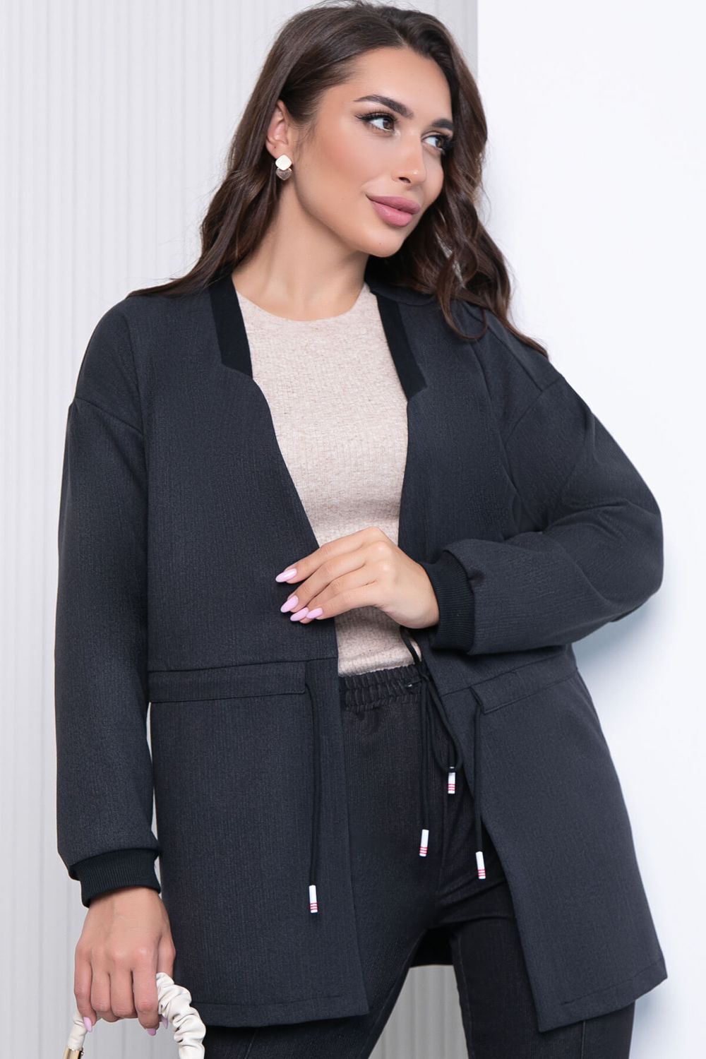 Жакет "На стиле" (грей) ХИТ Б7073 LT Collection (Акция)