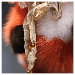 Мягкая игрушка из меха «Лисичка Ася»