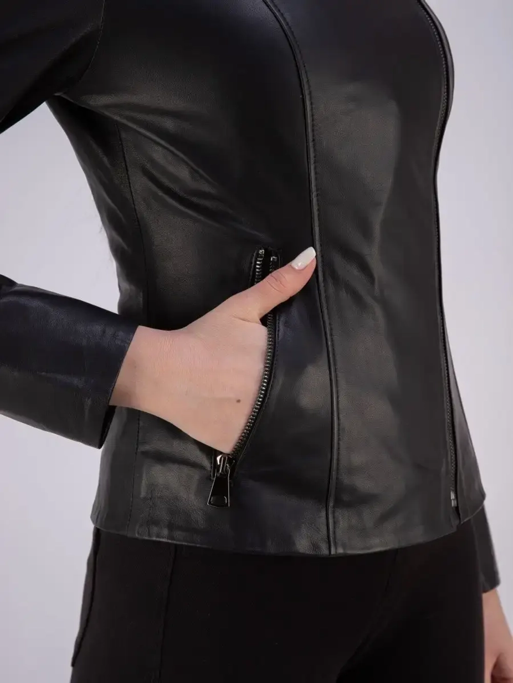 Куртка женская из натуральной кожи Турция