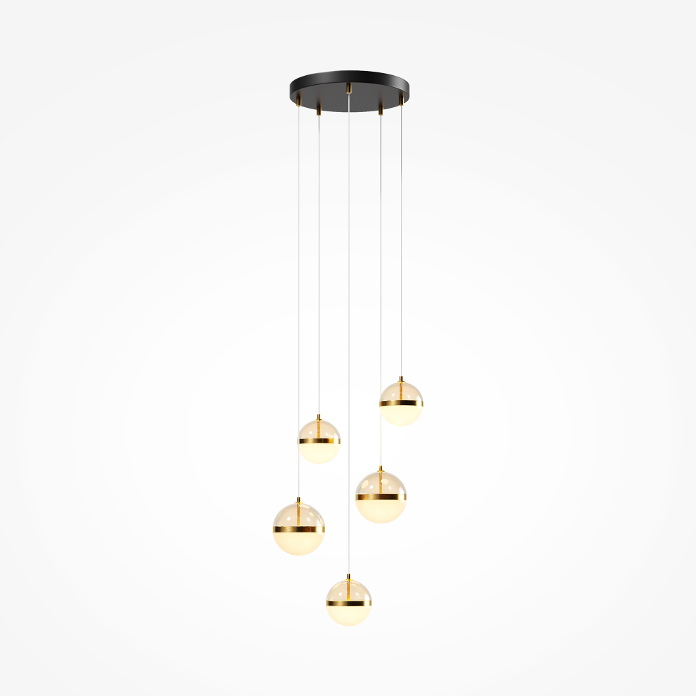 Подвесной светодиодный светильник Maytoni Area MOD295PL-L60BBS3K