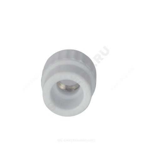 Муфта PP-R комбинированная белая Дн 25х1/2" ВР VALFEX 10129125