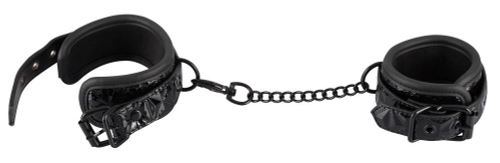 Наручники с геометрическим узором Bad Kitty Handcuffs