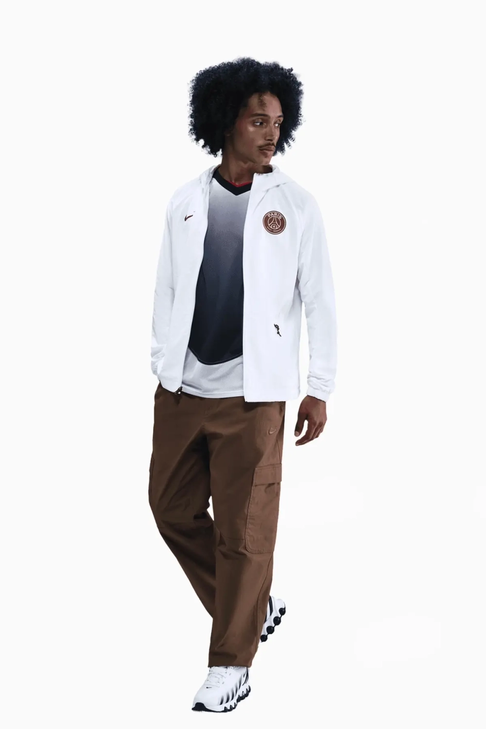 Куртка Nike PSG 25/26 AWF - белый