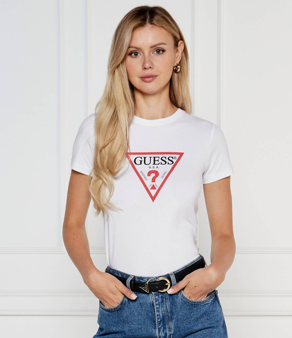 Футболка ICONIC Guess Jeans - белый(W4YI04 J1314)