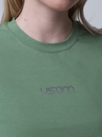 Ustim Футболка оверсайз, зеленый