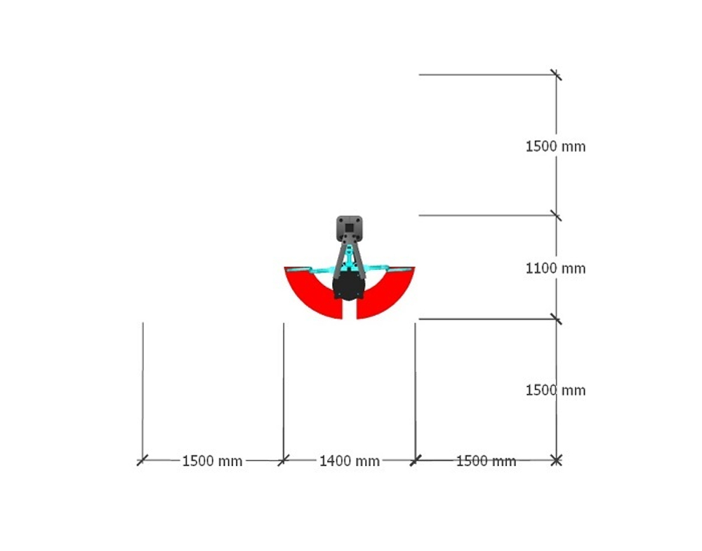 Уличный тренажер Баттерфляй