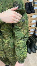 Женская горка Валькирия флис осень зима /зелёный пиксель /