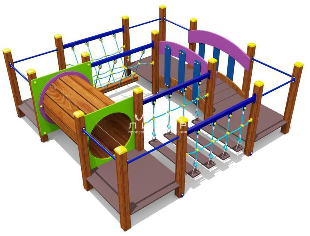 Комплекс игровых элементов Переход для детской площадки