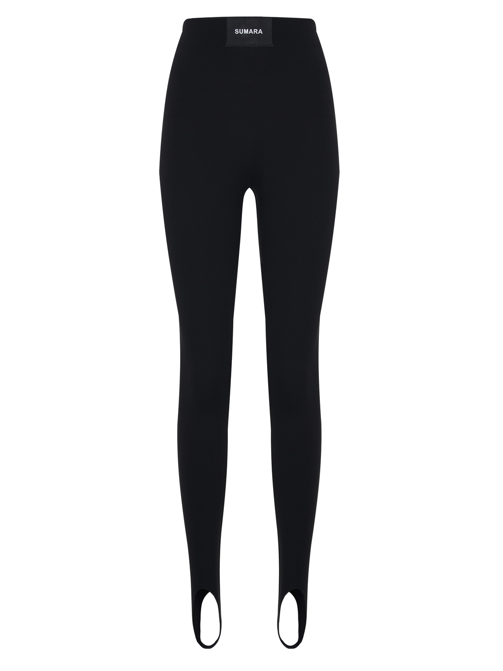 Лосины со штрипками из бифлекса на пятку shine