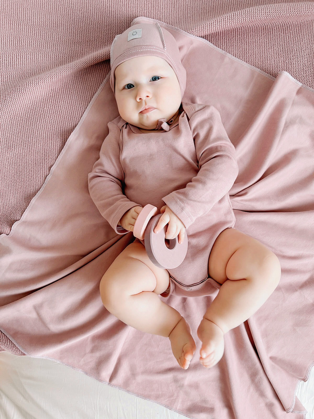 Боди Mjolk Desert Rose с длинным рукавом