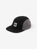 Купить Кепка RUFF Global 5panel fleece черный/серый Кепка RUFF Global 5panel fleece черный/серый