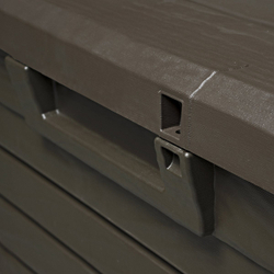 Пластиковый сундук Toomax Florida 550 л brown