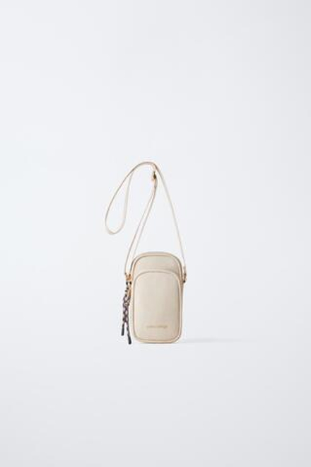 ZARA БАЗОВЫЙ ЧЕХОЛ ДЛЯ МОБИЛЬНОГО ТЕЛЕФОНА, ЭКРЮ