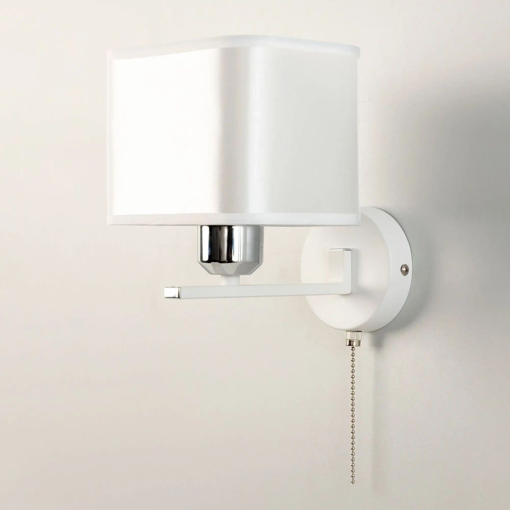 Citilux Тильда CL469415 Бра с абажуром и выключателем Белое