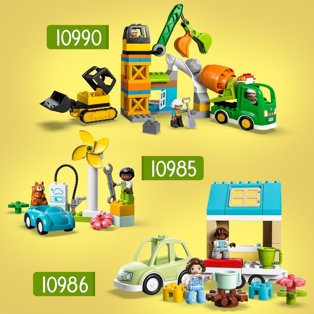 LEGO DUPLO Town — Ветряная турбина и электромобиль (10985) / артикул   10985  / GTIN 5702017416991