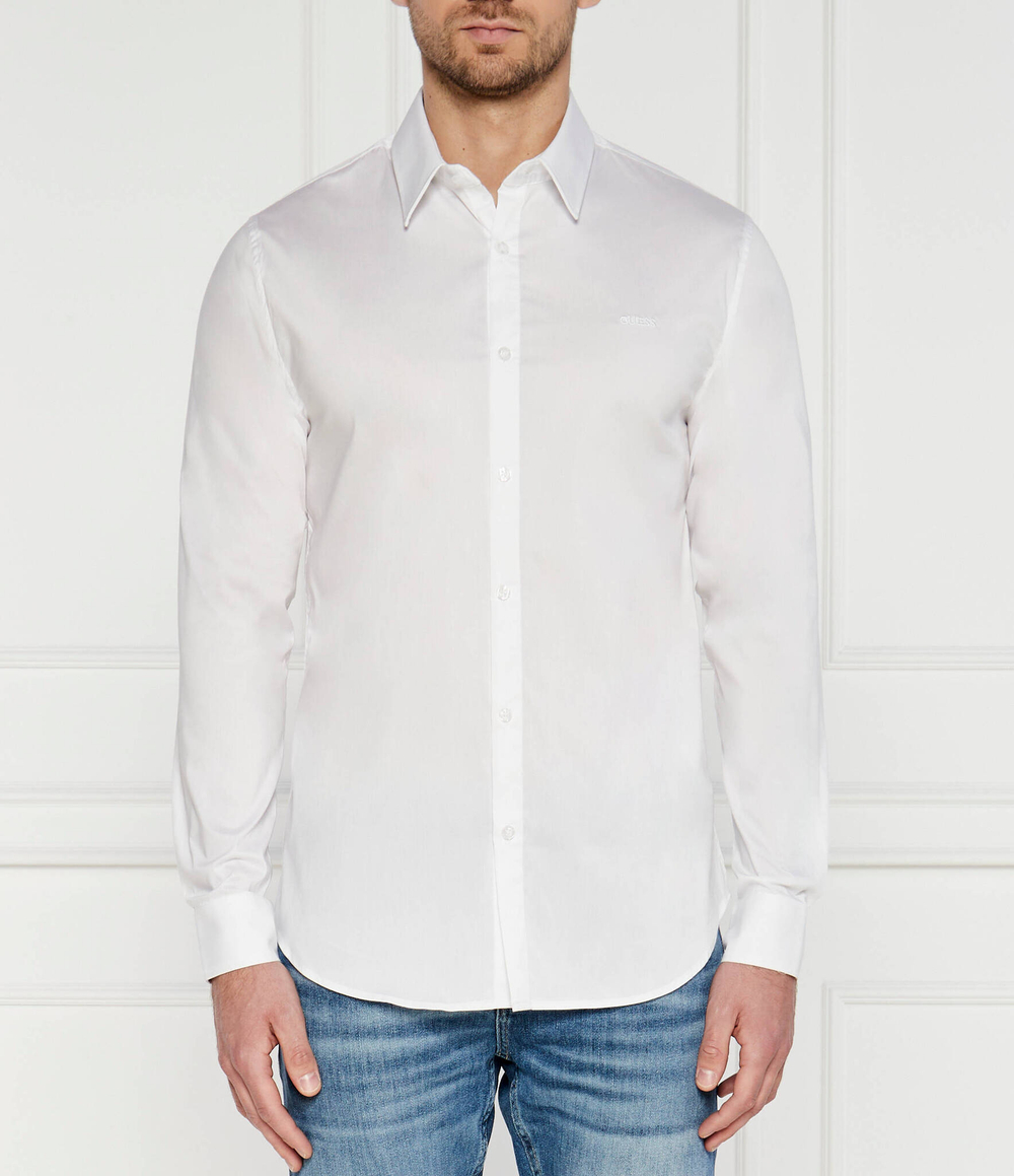 рубашка GUESS - белый(M1YH20 W7ZK1)