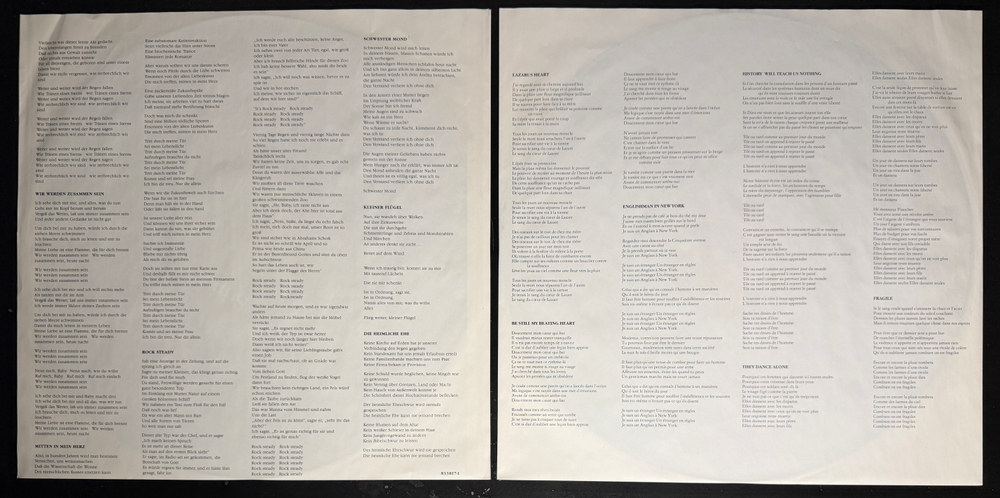 Sting - Nothing Like The Sun 2LP (Германия 1987г.)