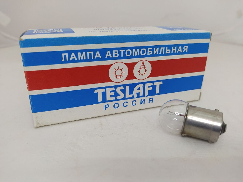 Лампа R10W 24V габаритных огней (металический цоколь) TESLAFT арт. 143087  1 штука