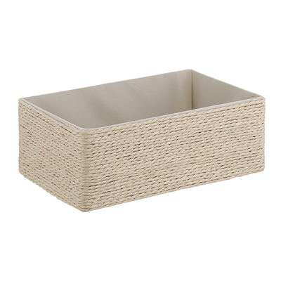 Корзина для хранения lian, 26х16х10 см, светло-бежевая