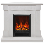 Каминокомплект Real Flame Andrea Corner WT с очагом Eugene (угловой)