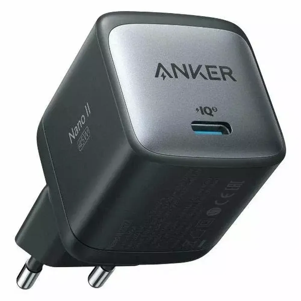 Сетевое зарядное устройство Anker PowerPort Nano II 45W черный