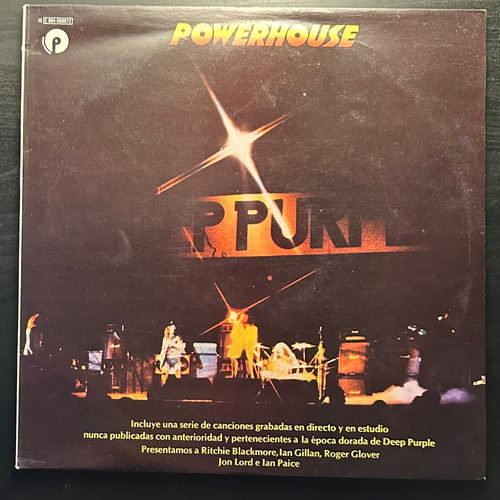 Deep Purple ‎– Powerhouse (Испания 1977г.)
