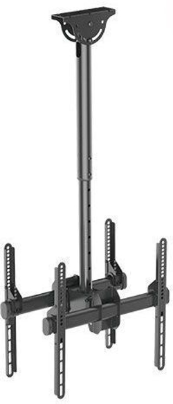 Кронштейн для телевизора Arm Media LCD-1850, 26-65", потолочный, поворот и наклон, черный