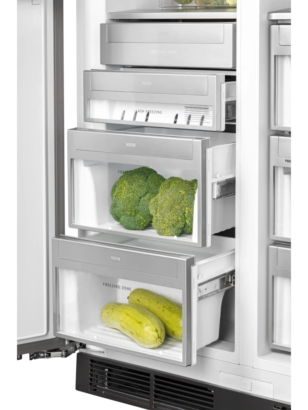 Встраиваемый холодильник Hiberg S-RFS 800 W