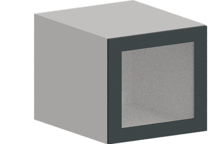 Кухня Модуль ШВГ 519 Белый / Бирюзовая мята