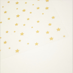 Ацетатный лист с фольгированием Золотые Звезды 30,5х30,5 см