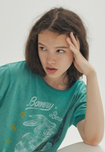 Футболка Bowery NYC "Rabbits" Vintage Sprite