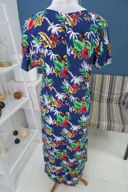 Платье с принтом макси 44 размер, новое