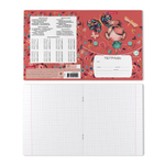 Тетрадь 12л., клетка, Erich Krause, скрепка, блок офсет, мелованный картон "Autumn Walk"