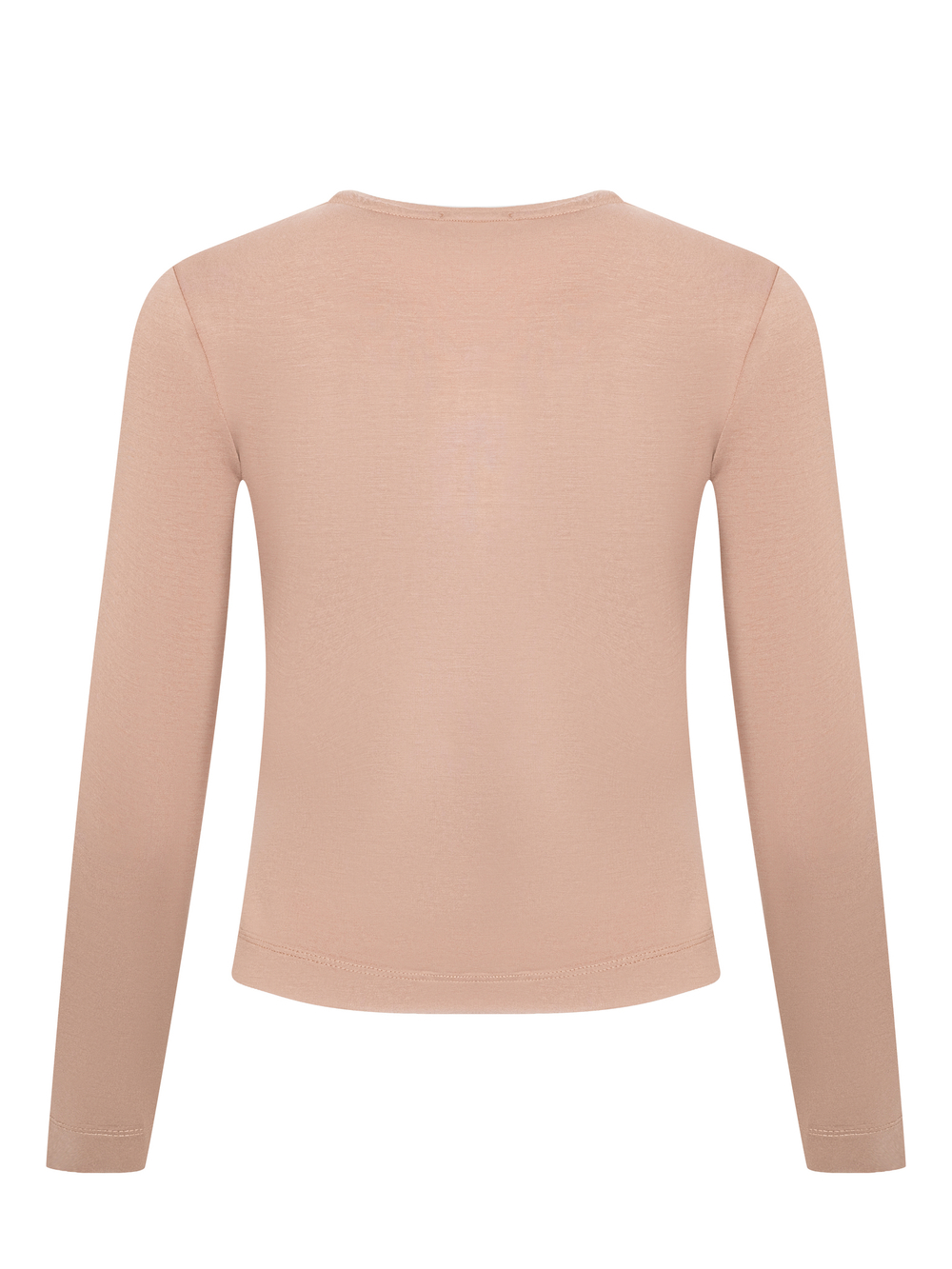 Лонгслив бежевый женский